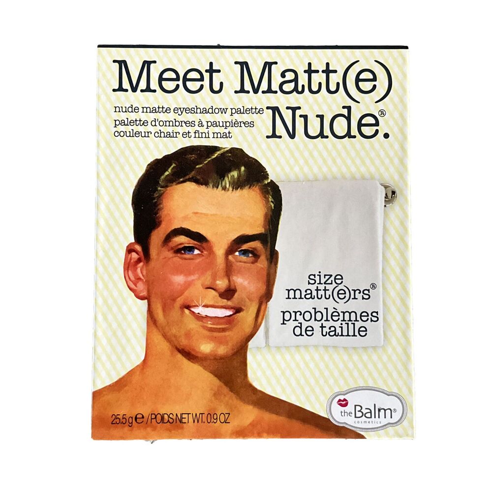 The Balm Meet Matte Eyeshadow Palette 0.9oz Day To Night